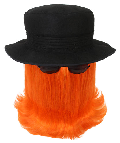 Pumpkin Straight Creature Wig