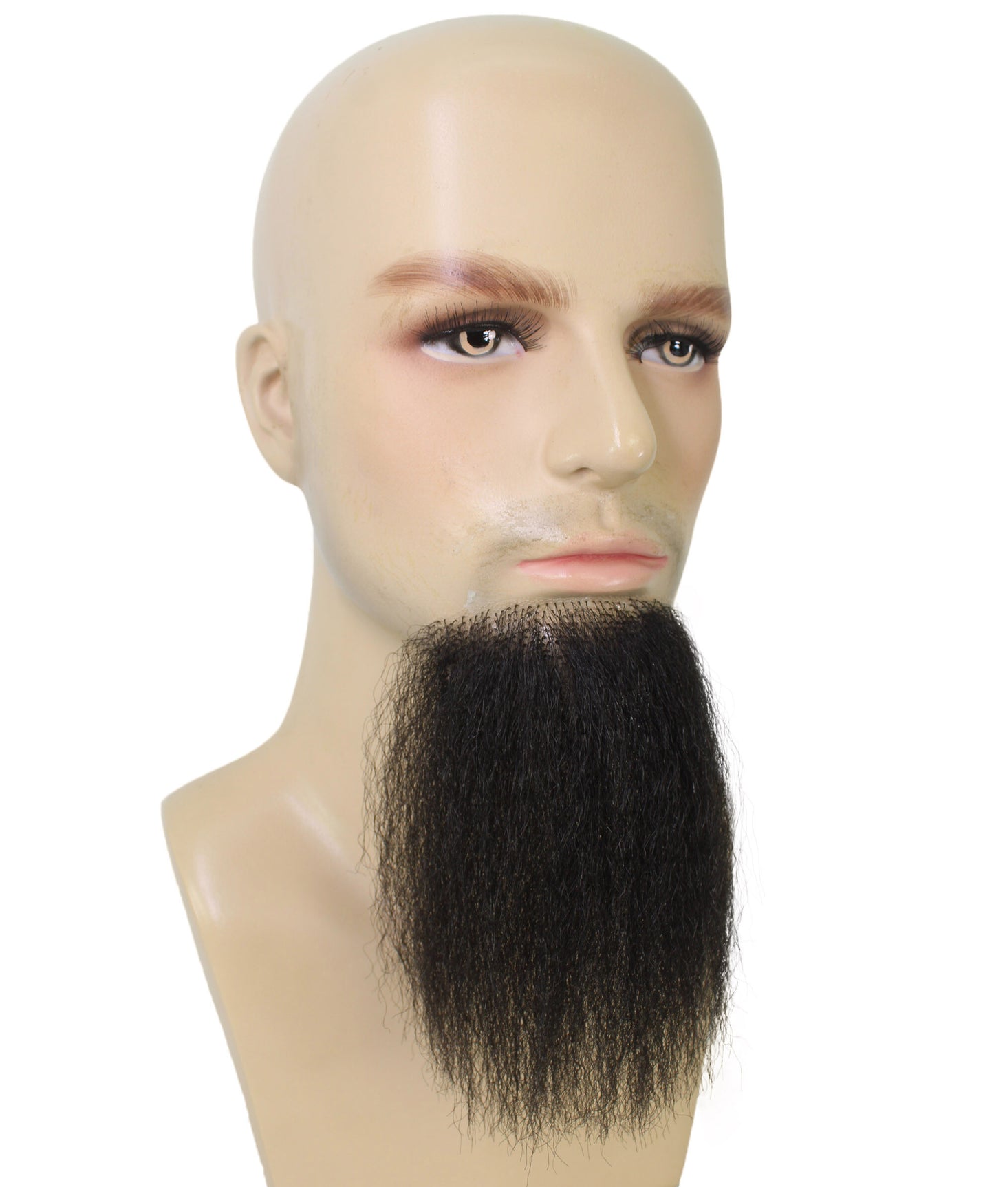 HPO Adult Men's Human Hair Beard Facial Hair I Perfect for Halloween and Cosplay