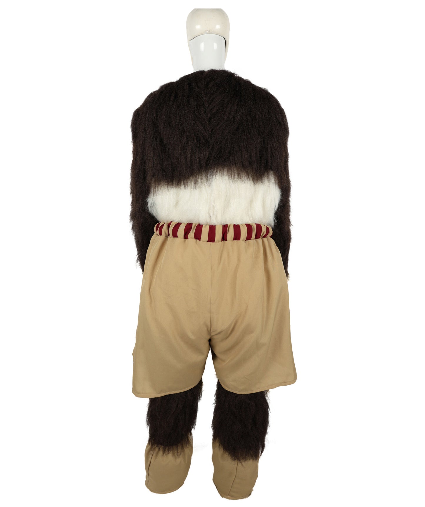 HPO Adult Furry Animated Character Multiple Panda Costume, Bundle & Mask Perfect for Halloween, Flame-retardant Synthetic Fabric