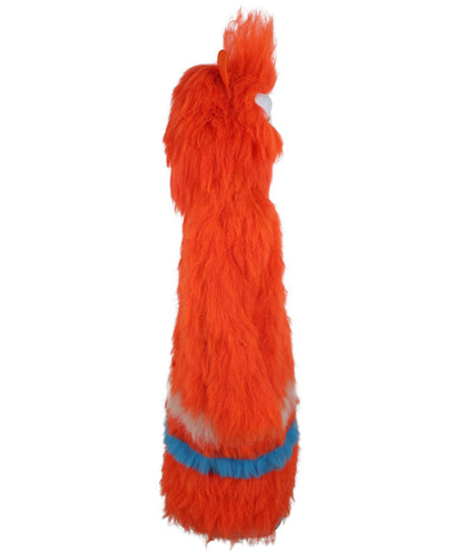 HPO Unisex Furry 71 Inch Fiery Multiple Furry Monster Costume Set with Head Mask | Perfect for Halloween| Flame-retardant Synthetic Fabric