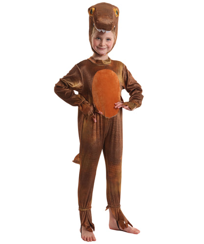 HPO Adorable Roaring T-Rex Dinosaur Costume for Teen| Suitable for Halloween | Flame-retardant Synthetic Fabric