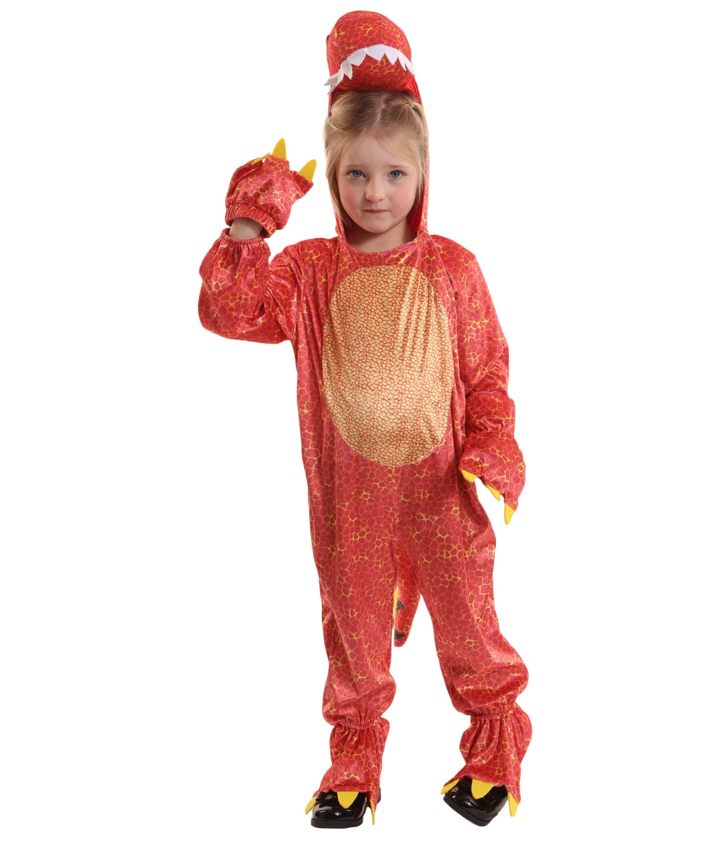 HPO teen Roaring Fun Dinomite Dinosaur Costume| Suitable for Halloween | Flame-retardant Synthetic Fabric