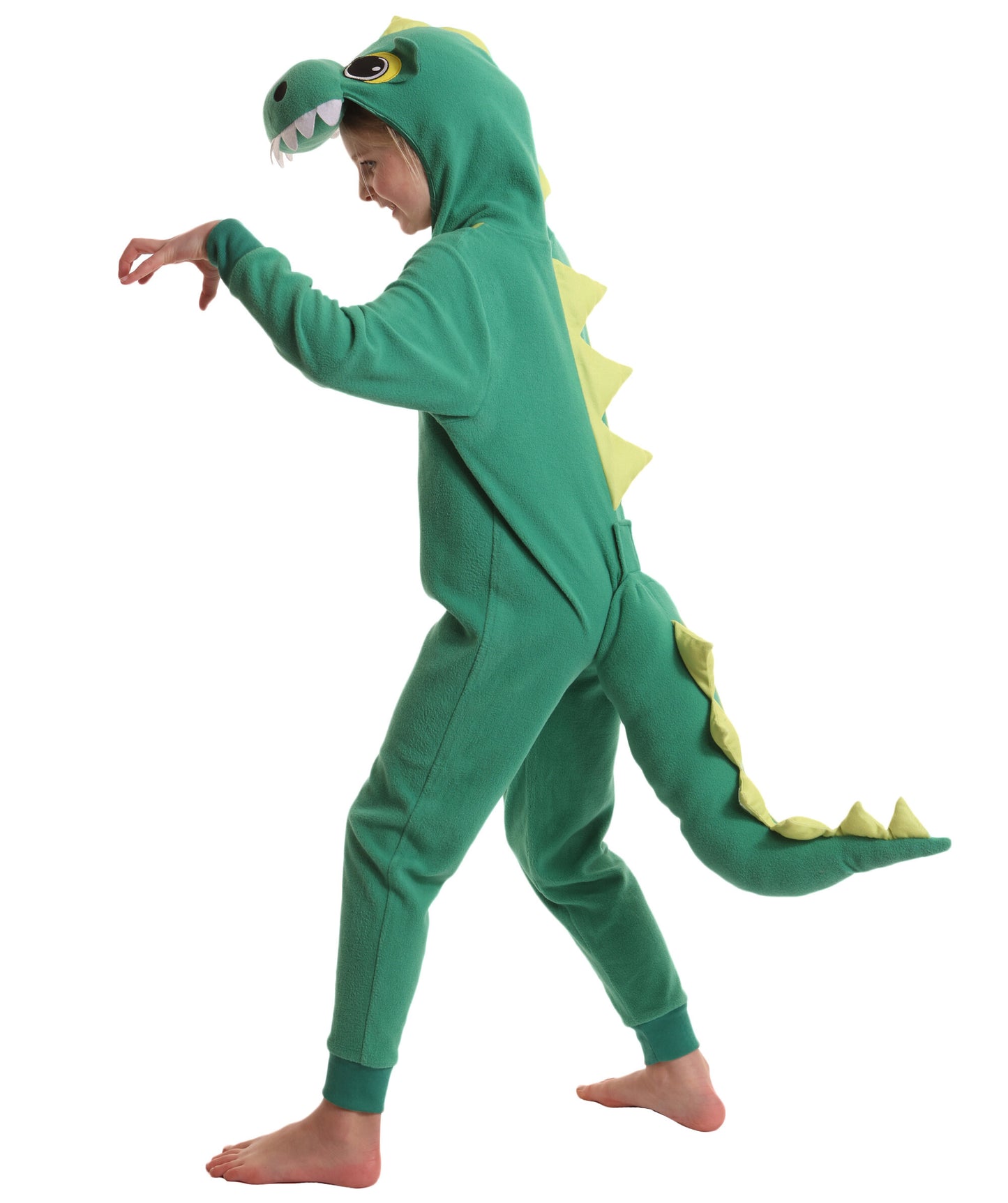 HPO teen Animale Fancy Jumpsuit  Zipster Dinosaur Costume| Suitable for Halloween | Flame-retardant Synthetic Fabric