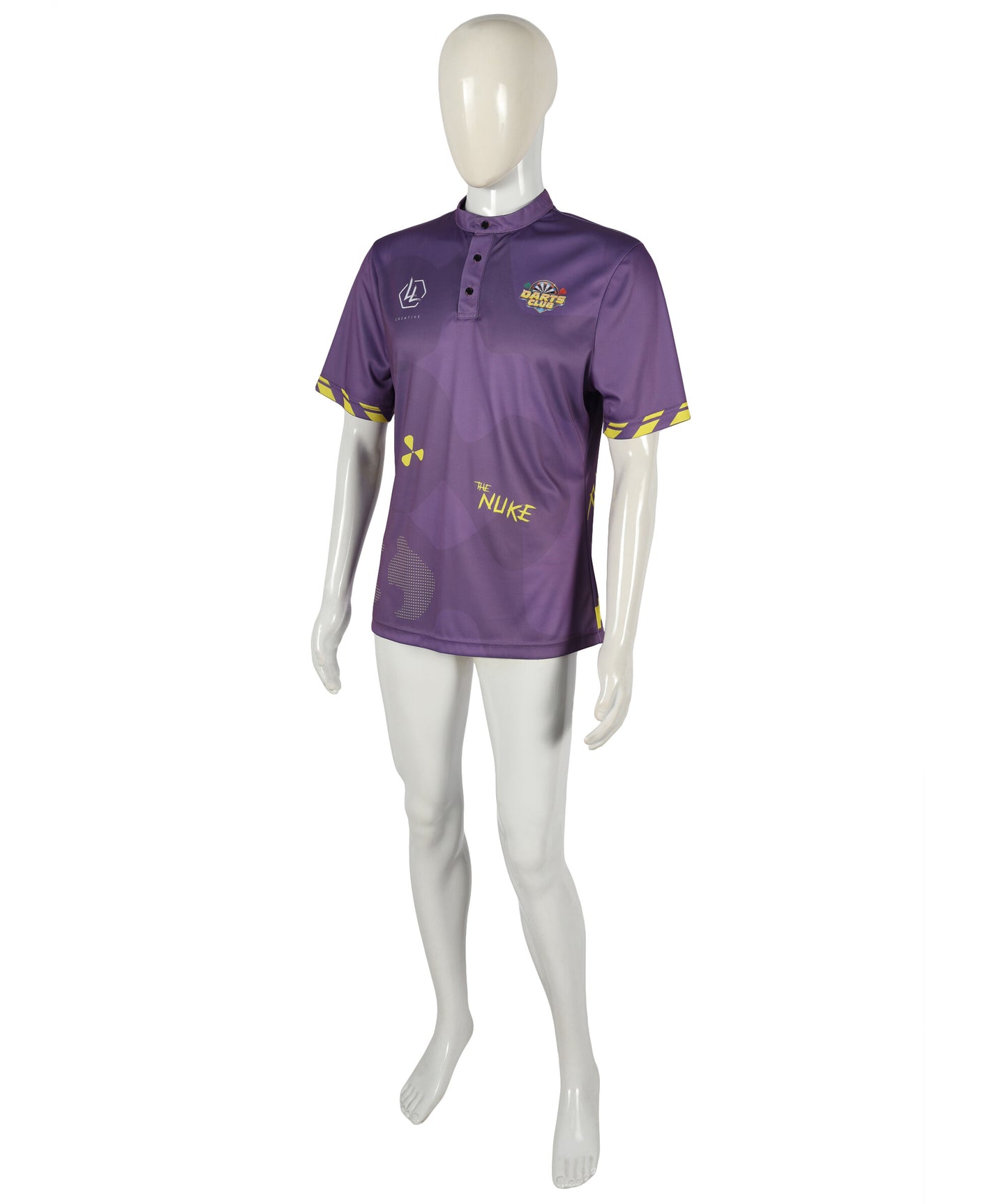 HPO Adult LL Instant Kit T-Shirt & LL Wig Combo Blue and Brown | Costume Kit for Cosplay Stage, Tournaments & Halloween | Comfortable Synthetic Materials