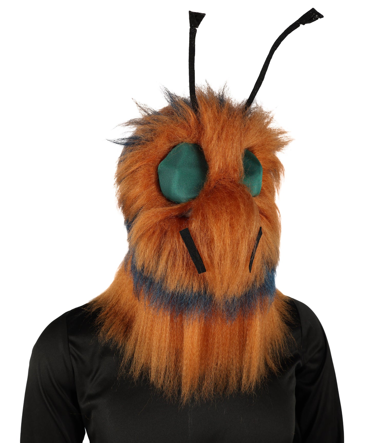 HPO Adult Unisex Furry Mascot Bee Costume, Mask and Bundle | suitable for Halloween| Flame-retardant Synthetic Fabric
