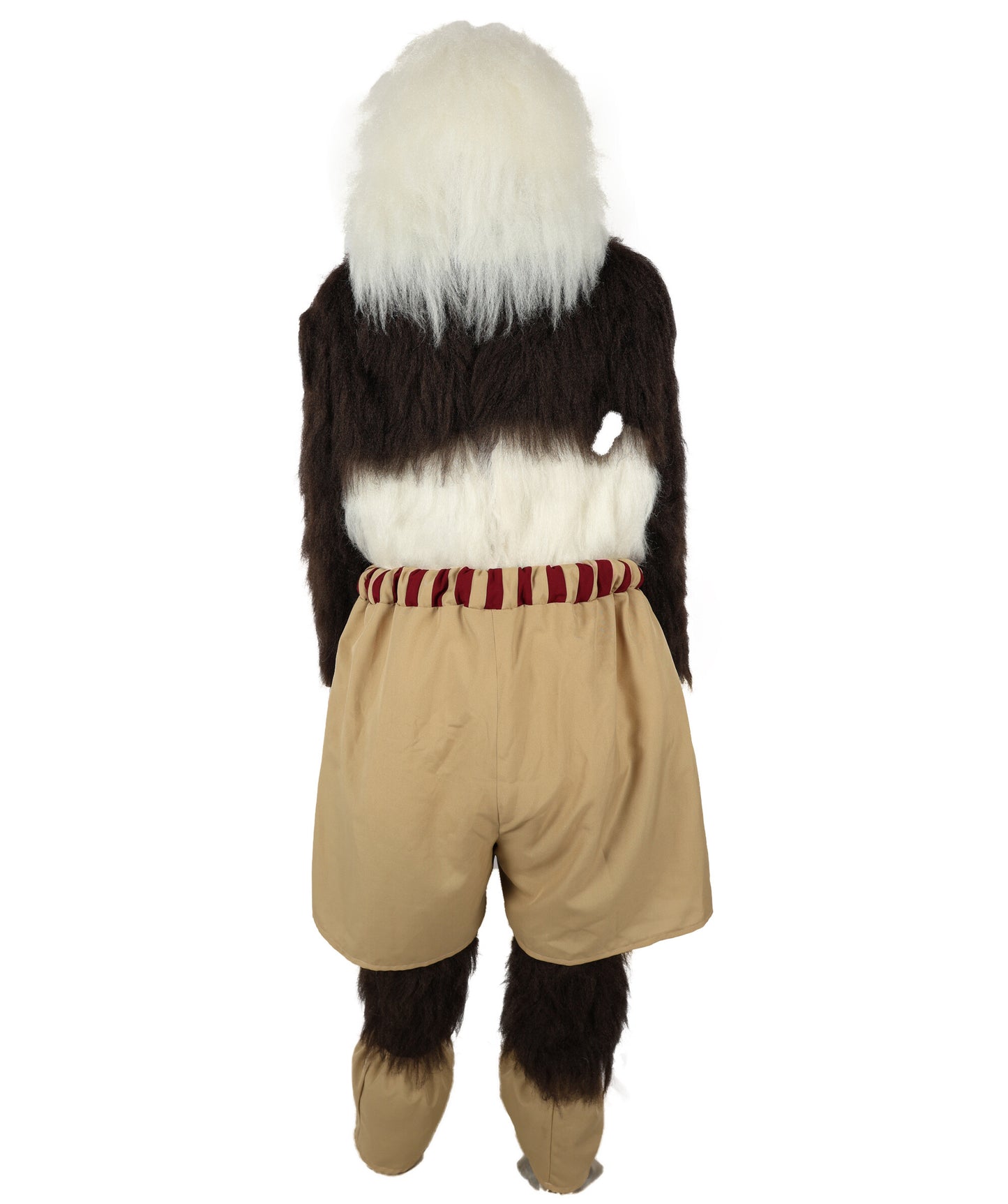 HPO Adult Furry Animated Character Multiple Panda Costume, Bundle & Mask Perfect for Halloween, Flame-retardant Synthetic Fabric