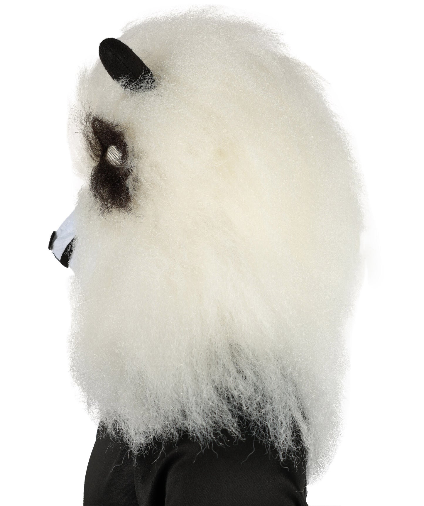 HPO Adult Furry Animated Character Multiple Panda Costume, Bundle & Mask Perfect for Halloween, Flame-retardant Synthetic Fabric
