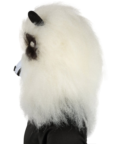 HPO Adult Furry Animated Character Multiple Panda Costume, Bundle & Mask Perfect for Halloween, Flame-retardant Synthetic Fabric