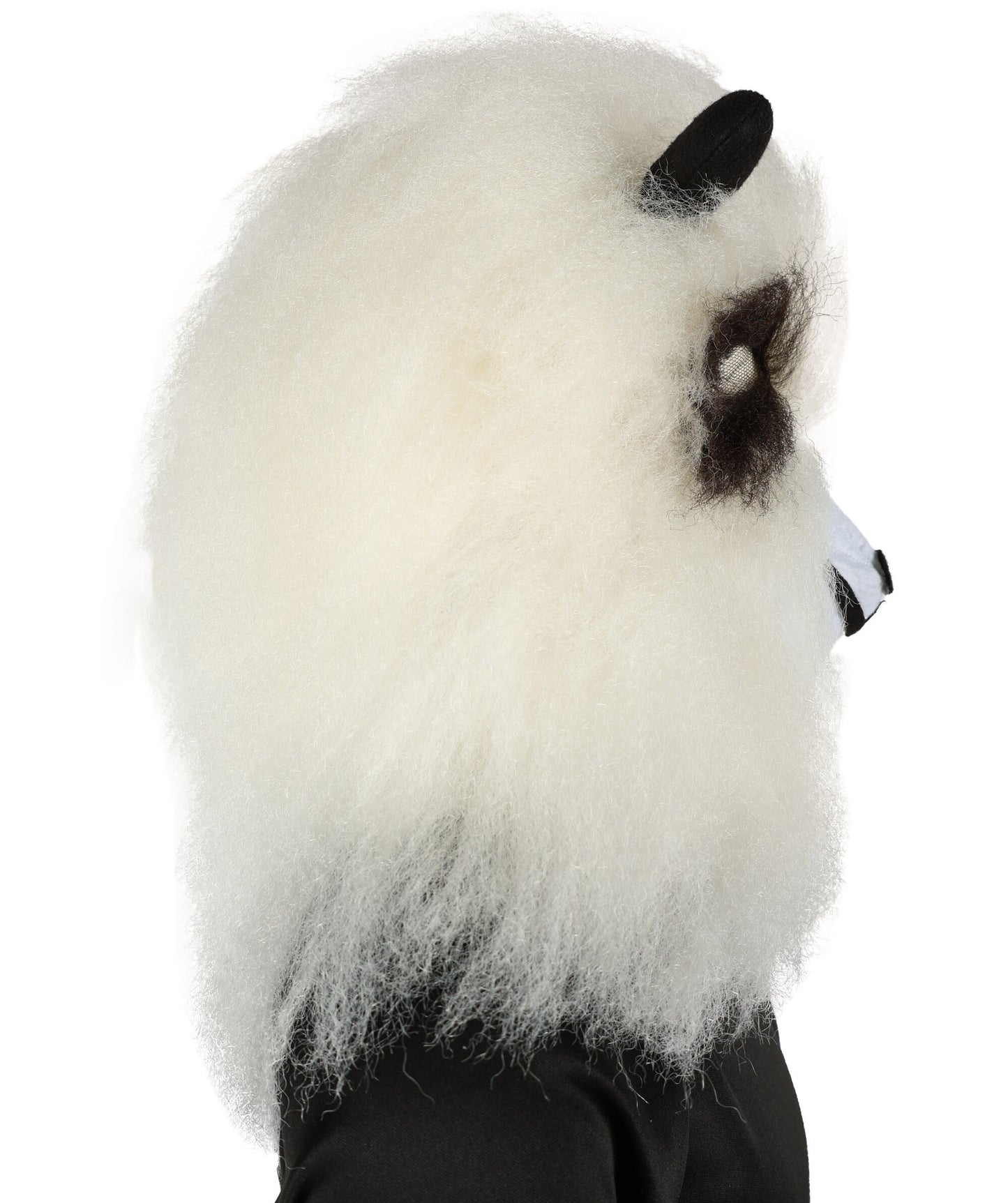 HPO Adult Furry Animated Character Multiple Panda Costume, Bundle & Mask Perfect for Halloween, Flame-retardant Synthetic Fabric