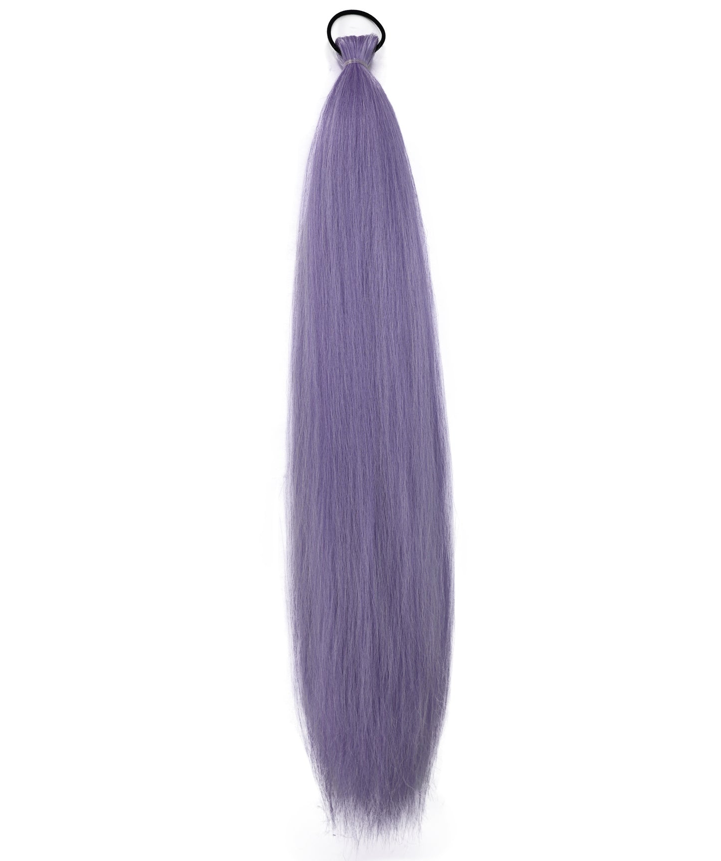 Women's Purple Fishtail hair extensions  | Long Synthetic Hairpiece with Straight Style |Halloween Cosplay Parties & Stage