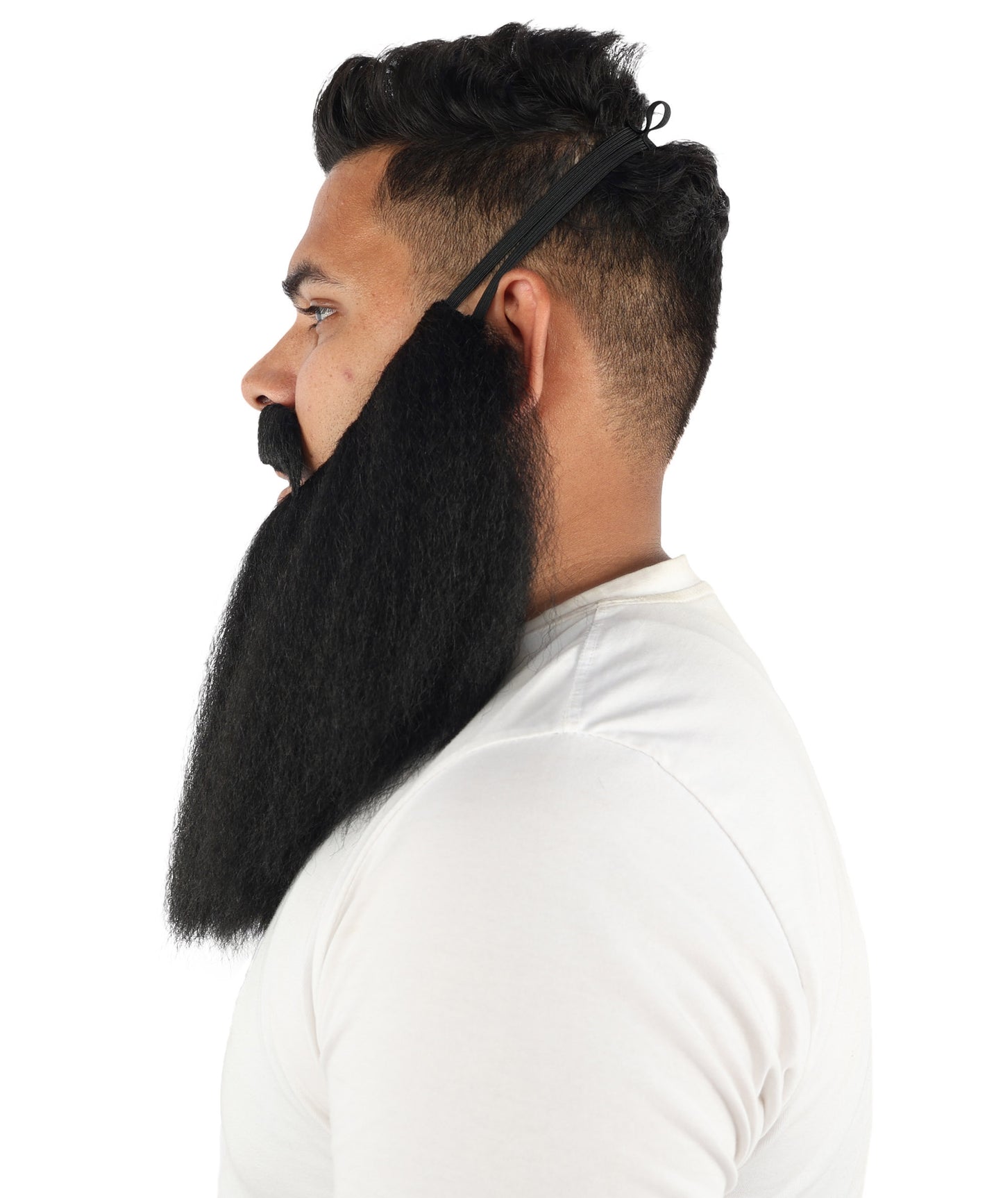 HPO Men’s Viking Beard & Mustache Set – Warrior Facial Hair Accessory | Multicolor Options | Ideal for Sea Giant Look, Mythical Barbarian Roleplay, Halloween & Cosplay