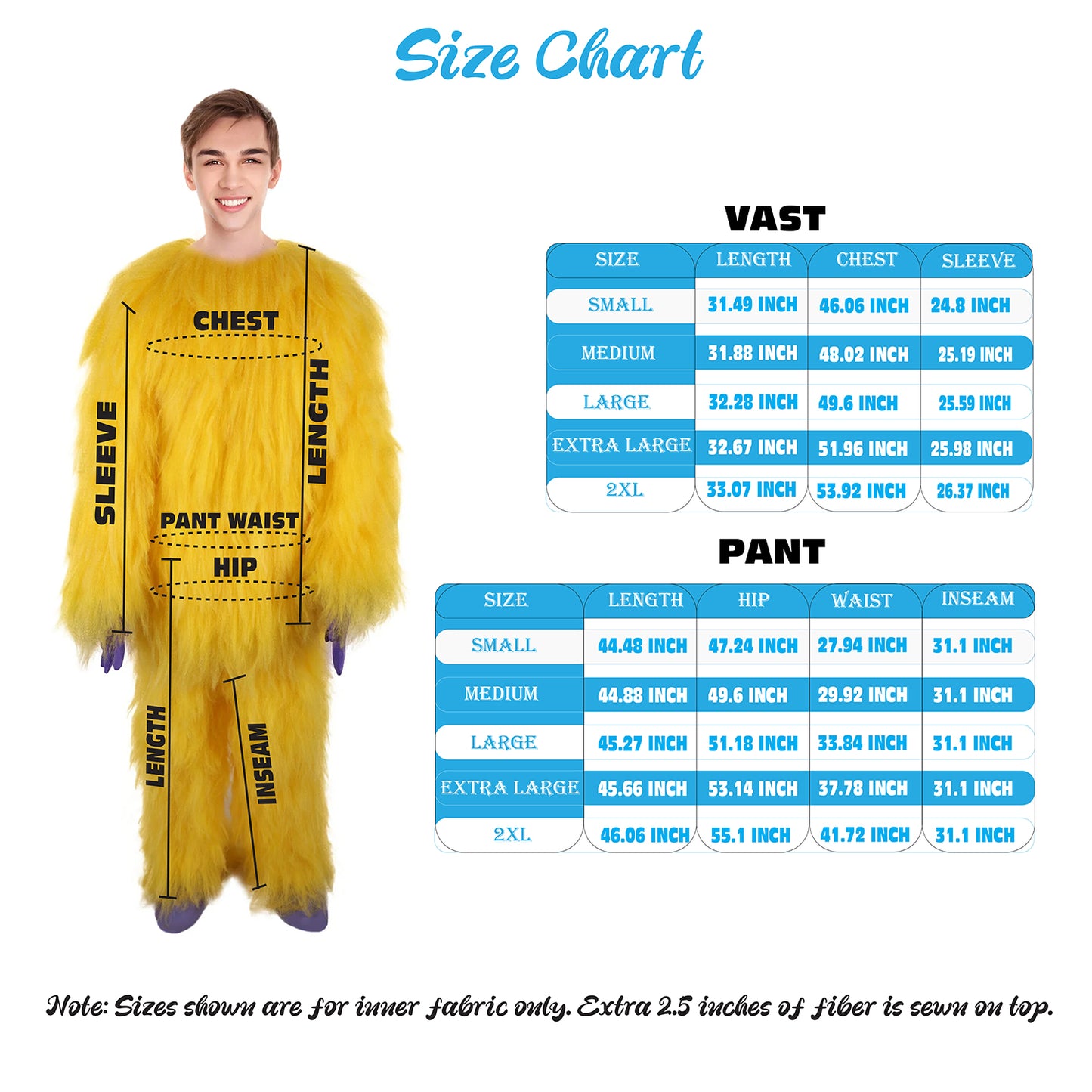 HPO Unisex Yellow Soft Elephant Furry Costume | Costume, Mask and Bundle | Premium Breathable Capless Cap with Flame Retardant Synthetic Fiber Hair