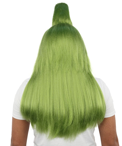 Santa Wig Eyebrows Moustache Full Set | Multiple Holiday Wigs | Premium Breathable Capless Cap