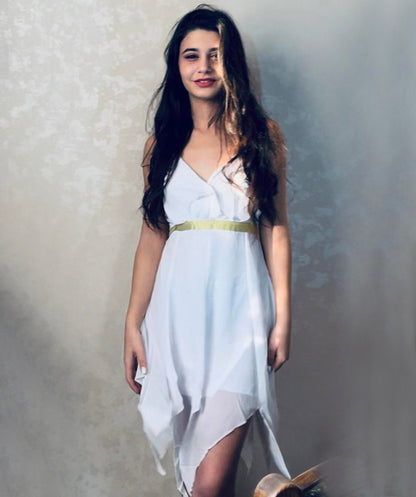 Women's Goddess Costume | White Fancy Costume