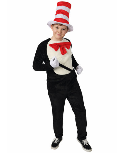 HPO  Men's Cat Hat Jumpsuit Costume