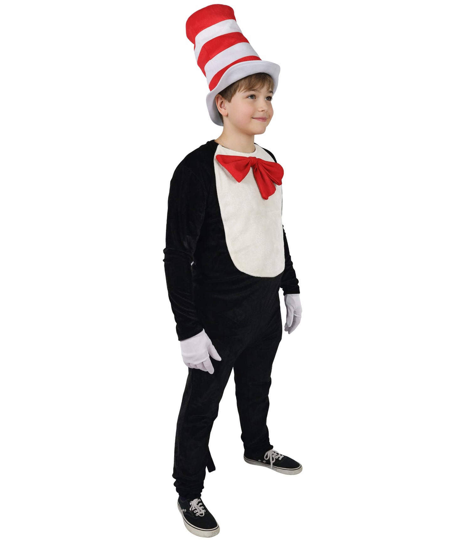 HPO  Men's Cat Hat Jumpsuit Costume