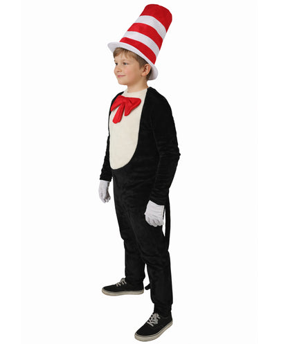 HPO  Men's Cat Hat Jumpsuit Costume
