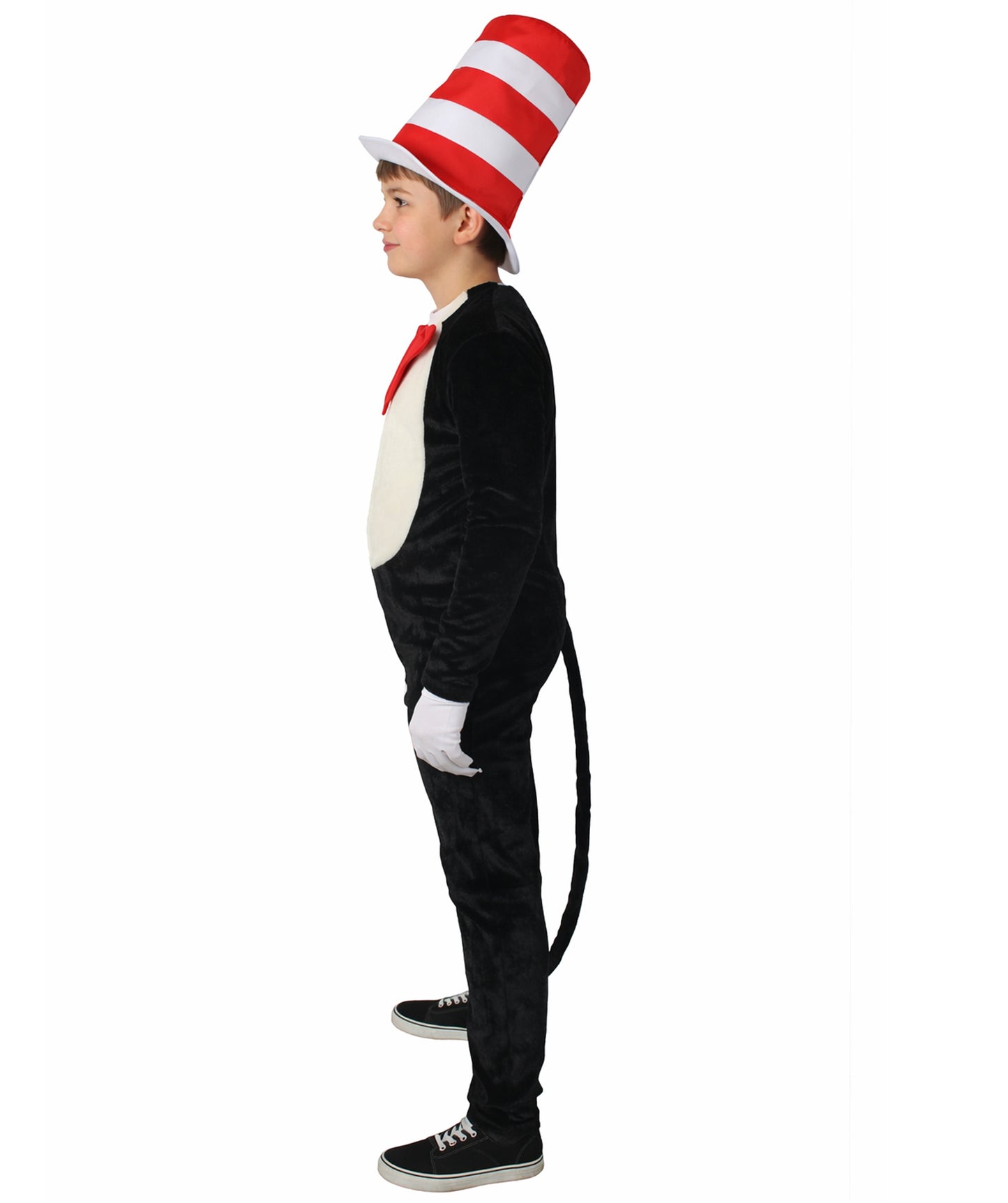 HPO  Men's Cat Hat Jumpsuit Costume