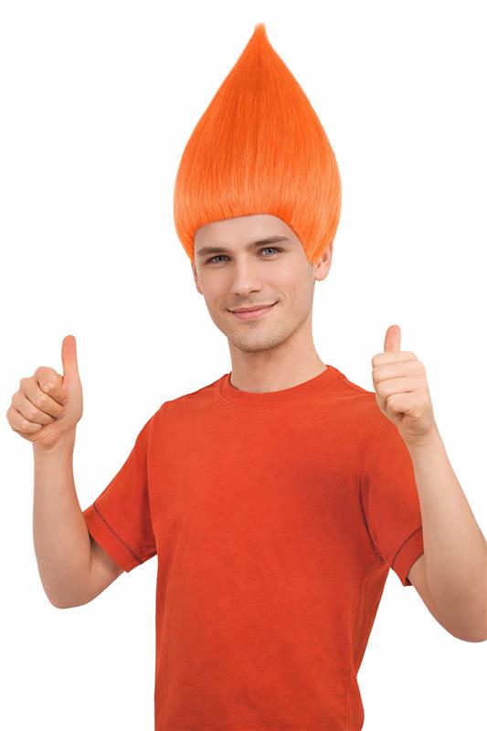 Unisex Troll Wig Collection , Assorted Colors Lots of Color Choices , Premium Breathable Capless Cap