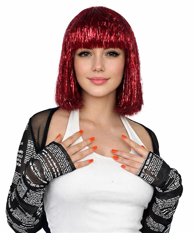 Women's Tinsel Bob Wig Collection | Multiple Color Options