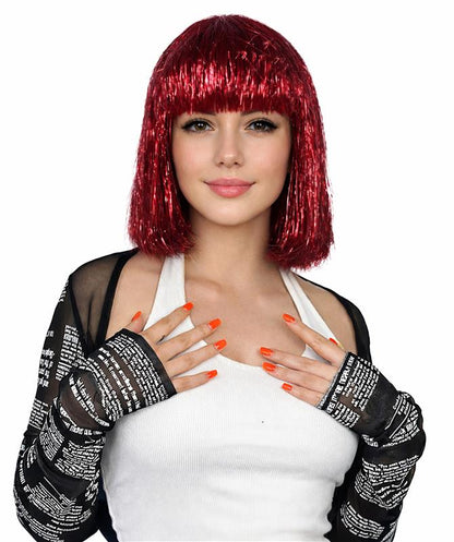 Women's Tinsel Bob Wig Collection | Multiple Color Options