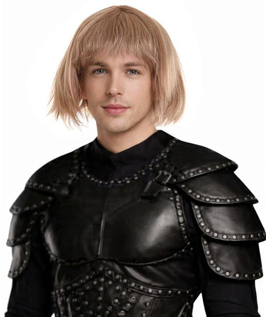 Comedy TV Men's Wig | Halloween Wig | Premium Breathable Capless Cap