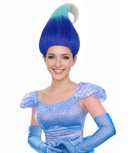 HPO Unisex Multi-Color Troll Wig | Multiple Color Options