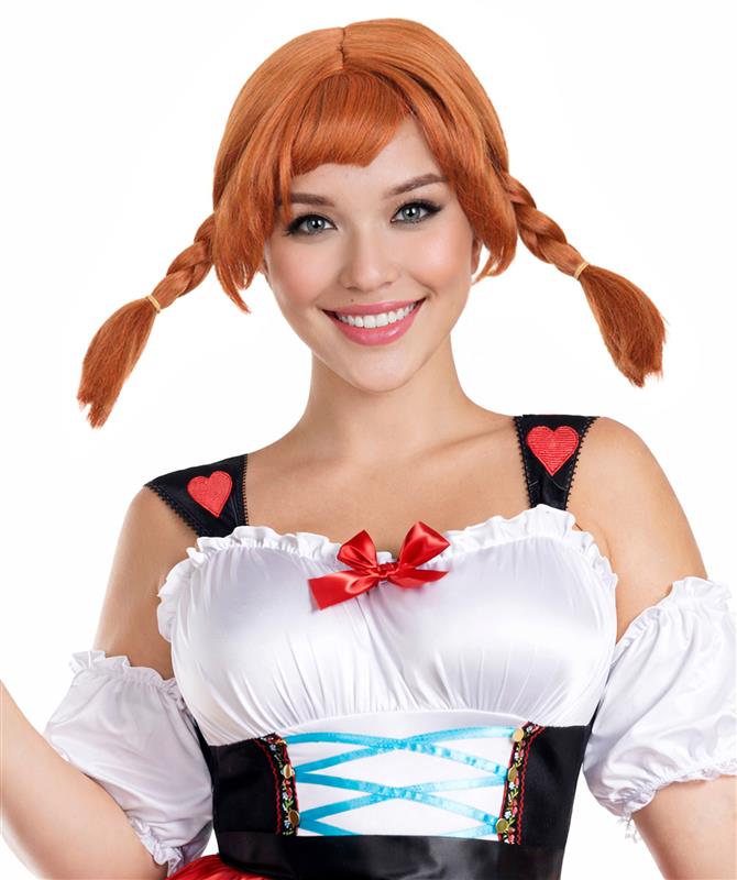 Famous Braid Womens Wig | Sexy Party Halloween Wig | Premium Breathable Capless Cap