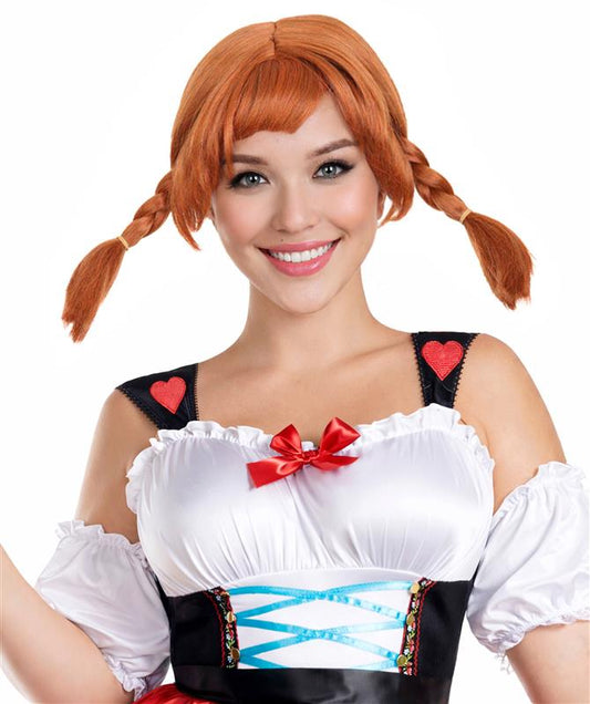 Famous Braid Womens Wig | Sexy Party Halloween Wig | Premium Breathable Capless Cap