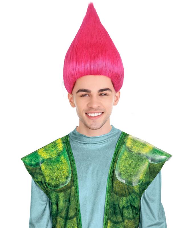 Unisex Troll Wig Collection , Assorted Colors Lots of Color Choices , Premium Breathable Capless Cap