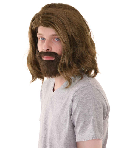 Superhero  Wig | Broen Gold Halloween Wig | Premium Breathable Capless Cap