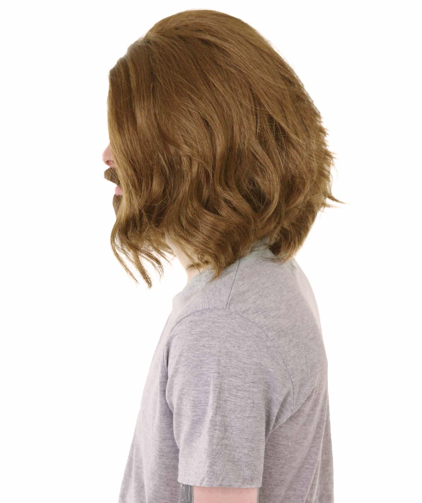 Superhero  Wig | Broen Gold Halloween Wig | Premium Breathable Capless Cap