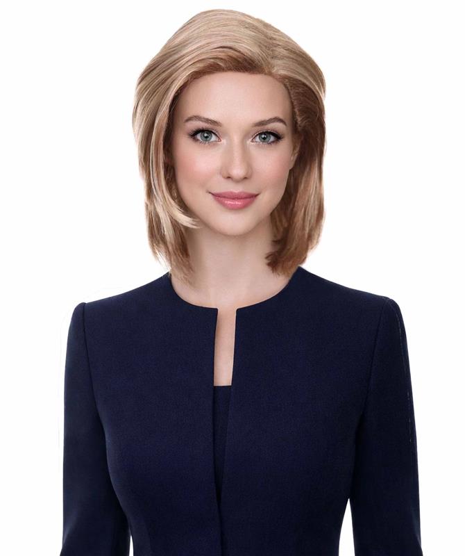 HPO Women's Former US Politician Wig | Democrat Political Brown Blond Wig | Premium Breathable Capless Cap