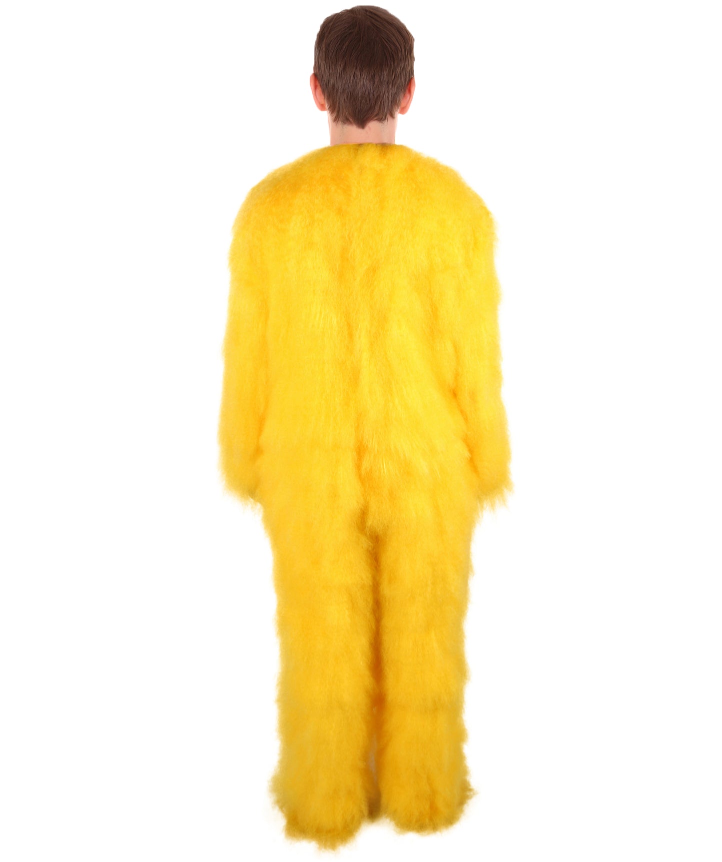 Unisex American Cartoon Character Yellow Mouse Costume | Perfect for Halloween | Flame-retardant Synthetic Fabric