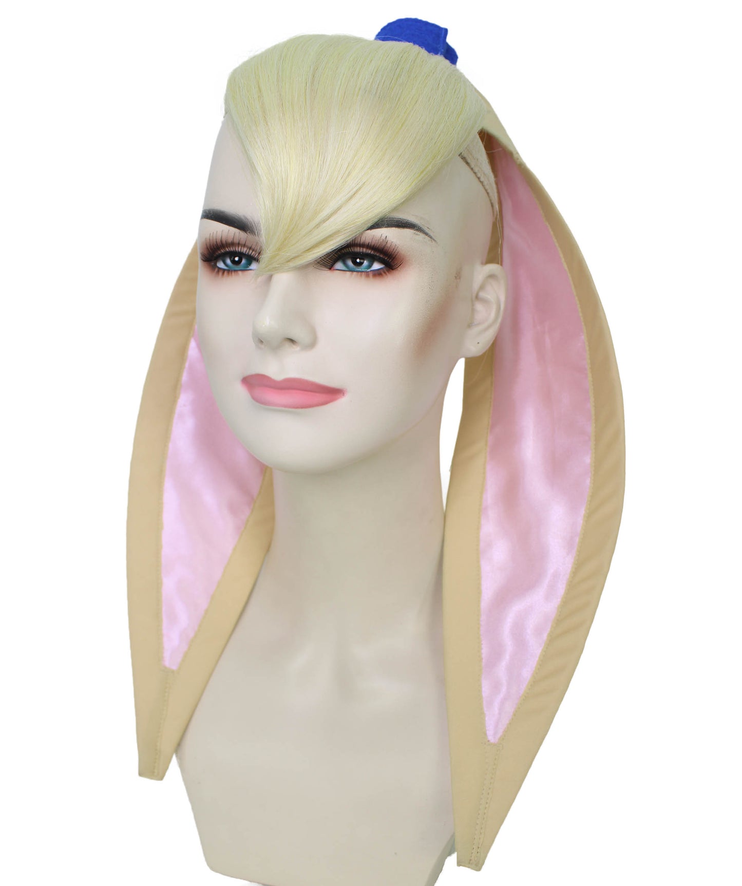 HPO Women's Bunny Vintage Cartoons Bangs and Ears , Synthetic Soft Fiber Hair , Perfect for your next Festival and Group Anime Party!