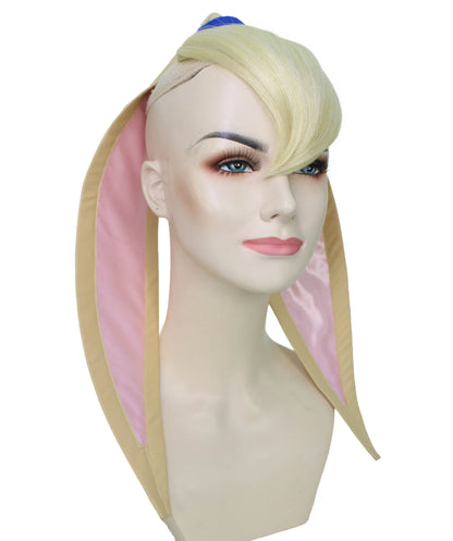 HPO Women's Bunny Vintage Cartoons Bangs and Ears , Synthetic Soft Fiber Hair , Perfect for your next Festival and Group Anime Party!