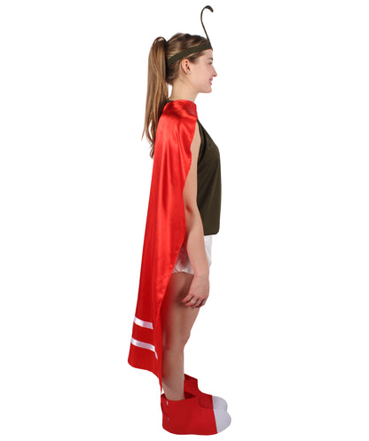 HPO Unisex's Cartoon Series Imaginary Alien Superhero Costume Set | Suitable for Halloween | Flame-retardant Synthetic Fabric