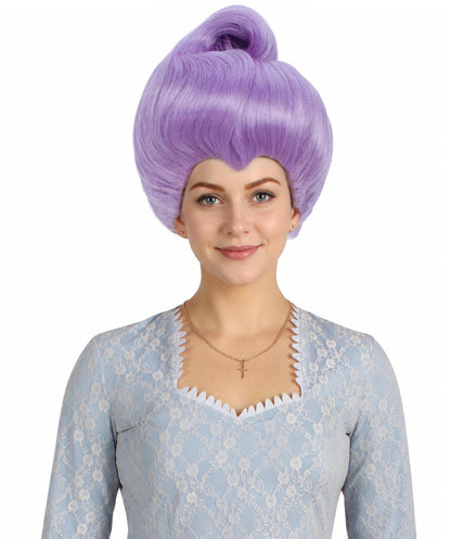 Women's Animated Fantasy Movie Fairy Godmother Wig, Capless Cap Design for Comfort, Multiple Color Options!