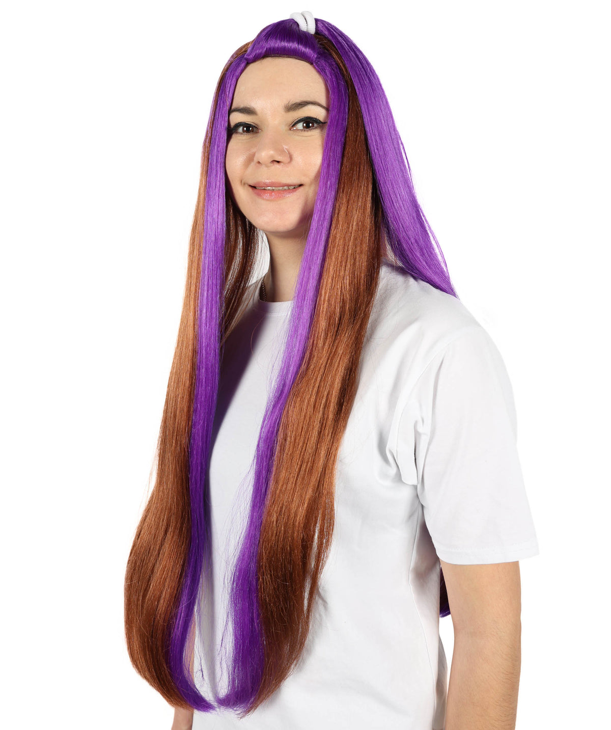 HPO Women's Fashion Doll Straight Multiple Wig | For Party and Halloween | Flame-retardant Synthetic Fiber | Premium Breathable Capless Cap |