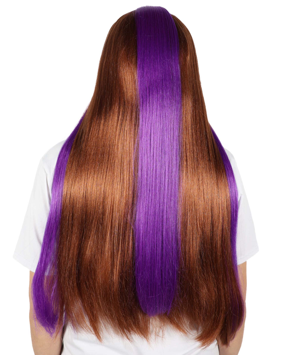 HPO Women's Fashion Doll Straight Multiple Wig | For Party and Halloween | Flame-retardant Synthetic Fiber | Premium Breathable Capless Cap |
