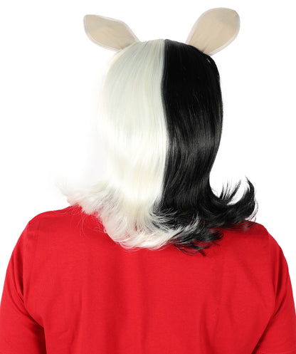 Easter Bunny Womens Wig | Short Easter Wig | Premium Breathable Capless Cap