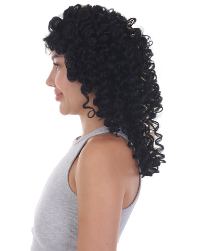 Women's Two Tone Ringlets with Light Curly Bangs | Nunique