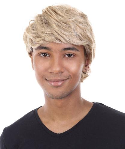 Snow Movie Mens Wig |Multiple Halloween Wig | Premium Breathable Capless Cap