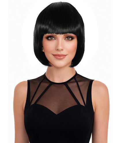 Women’s 10 Inch Margot Sleek Bob Multicolor Wig | Capless Wig with High Heat Resistance fiber| Ideal for Halloween, Cosplay, Themed Parties, and Fashion Statements