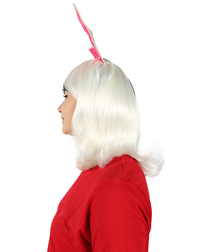 Easter Bunny Womens Wig | Short Easter Wig | Premium Breathable Capless Cap