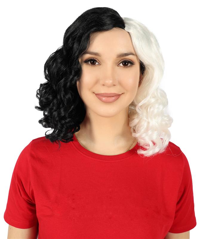 Sexy Curls | Women's Red Color Curly Shoulder Length Trendy Sexy Curls Wig