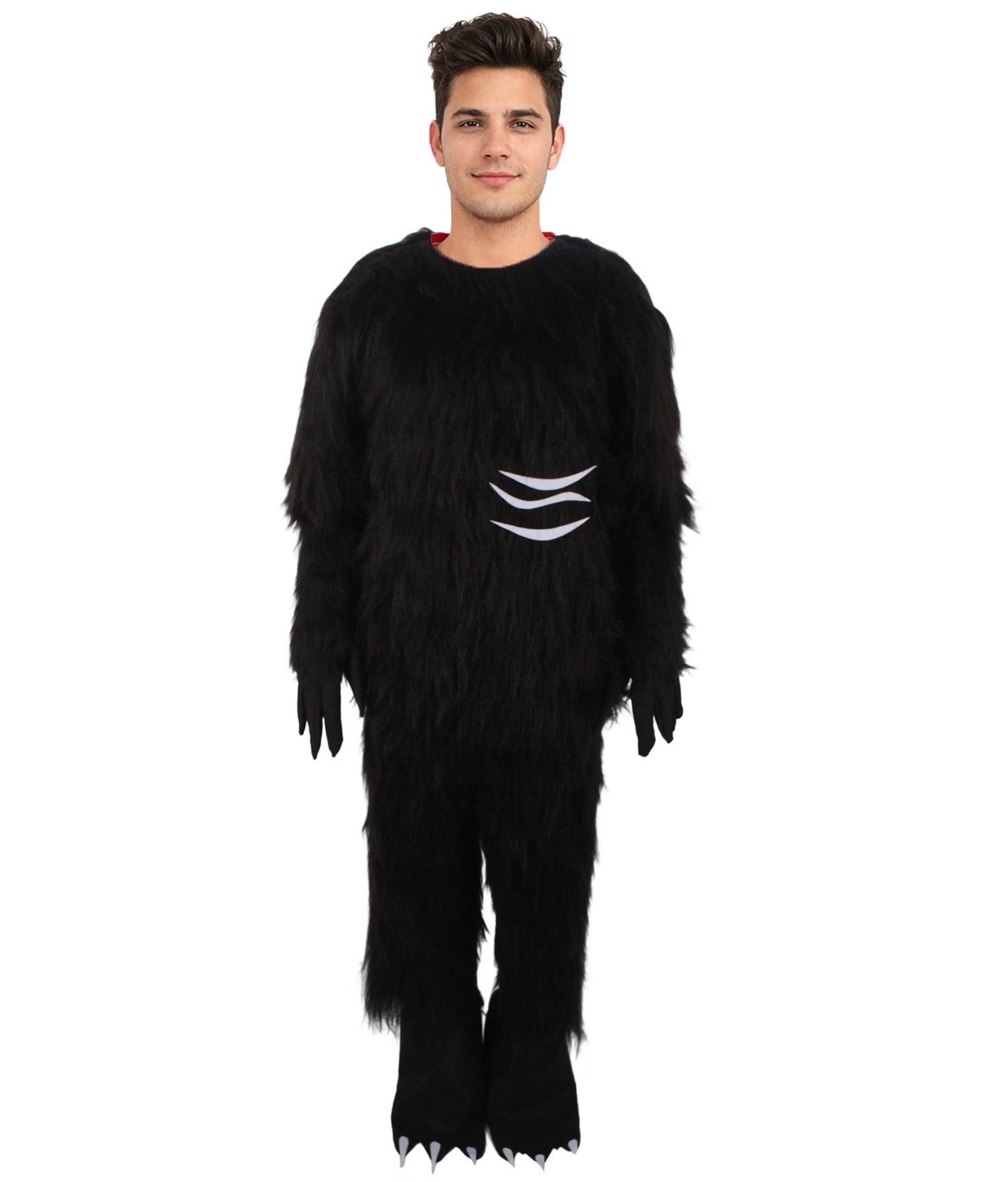 HPO Unisex Creepy Bunny Roleplay Costume Bundle & Mask Set | Flame-resistant Synthetic Fiber with Capless Cap| Ideal for party, Halloween, cosplay, theater, drag, performance, costume events