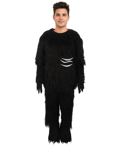 HPO Unisex Creepy Bunny Roleplay Costume Bundle & Mask Set | Flame-resistant Synthetic Fiber with Capless Cap| Ideal for party, Halloween, cosplay, theater, drag, performance, costume events
