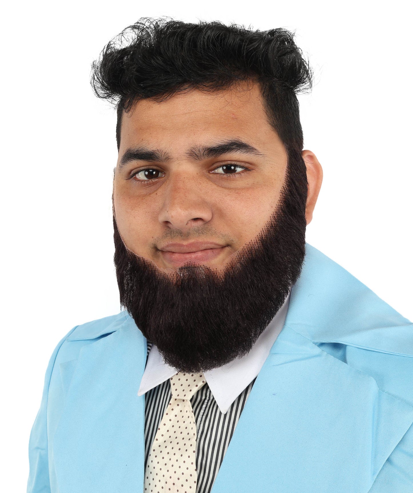 HPO Men's Chin Curtain Style Long Beard Set