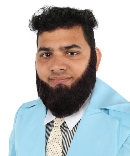 HPO Men's Chin Curtain Style Long Beard Set